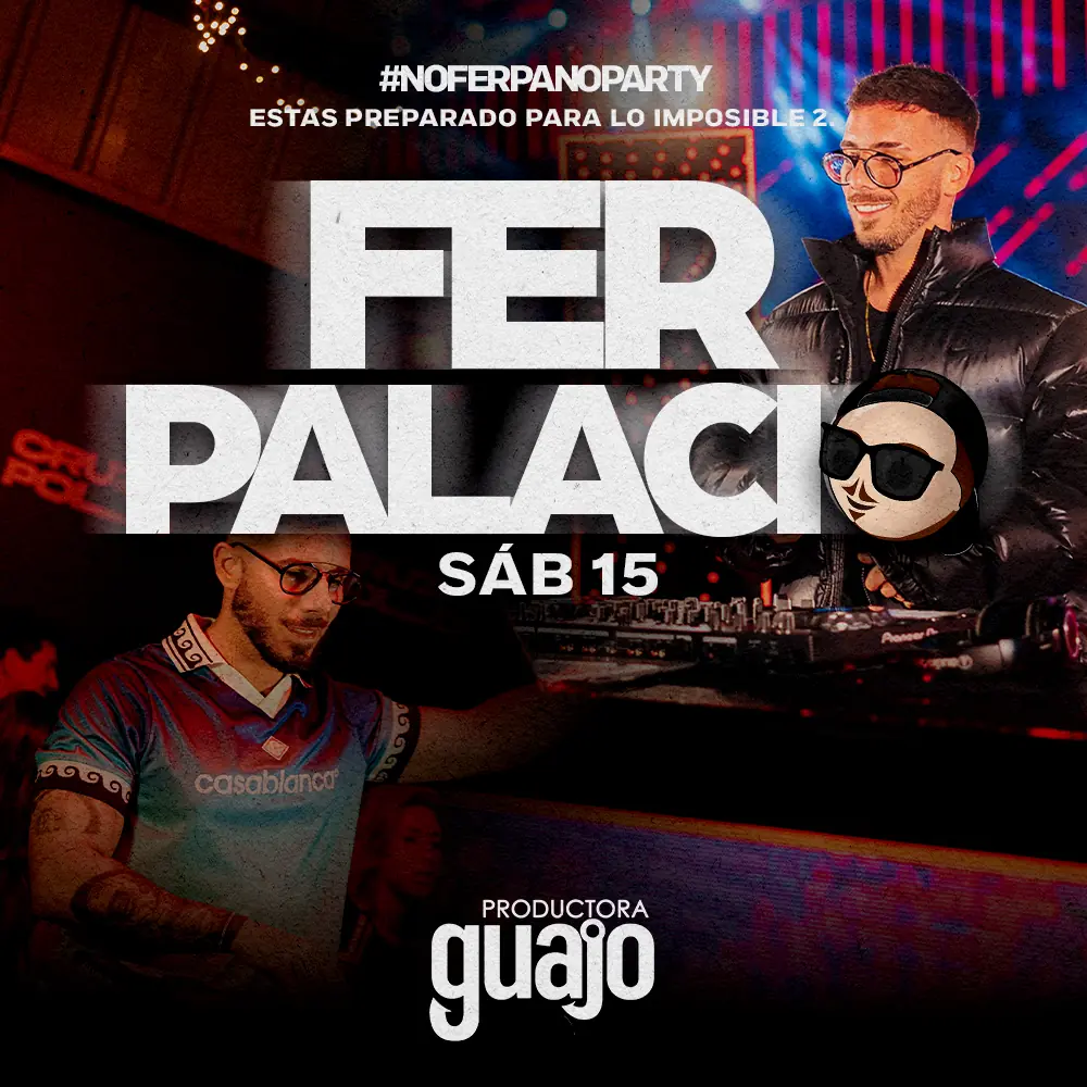 Fer Palacio en Guajo Paso de la Patria — sábado 15 de agosto